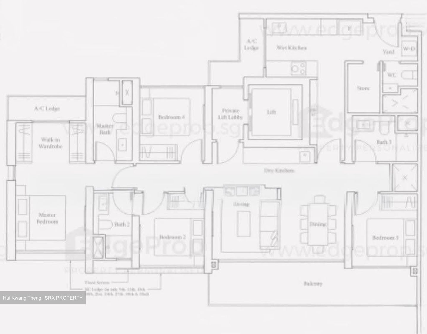 Avenue South Residence (D3), Apartment #613596131